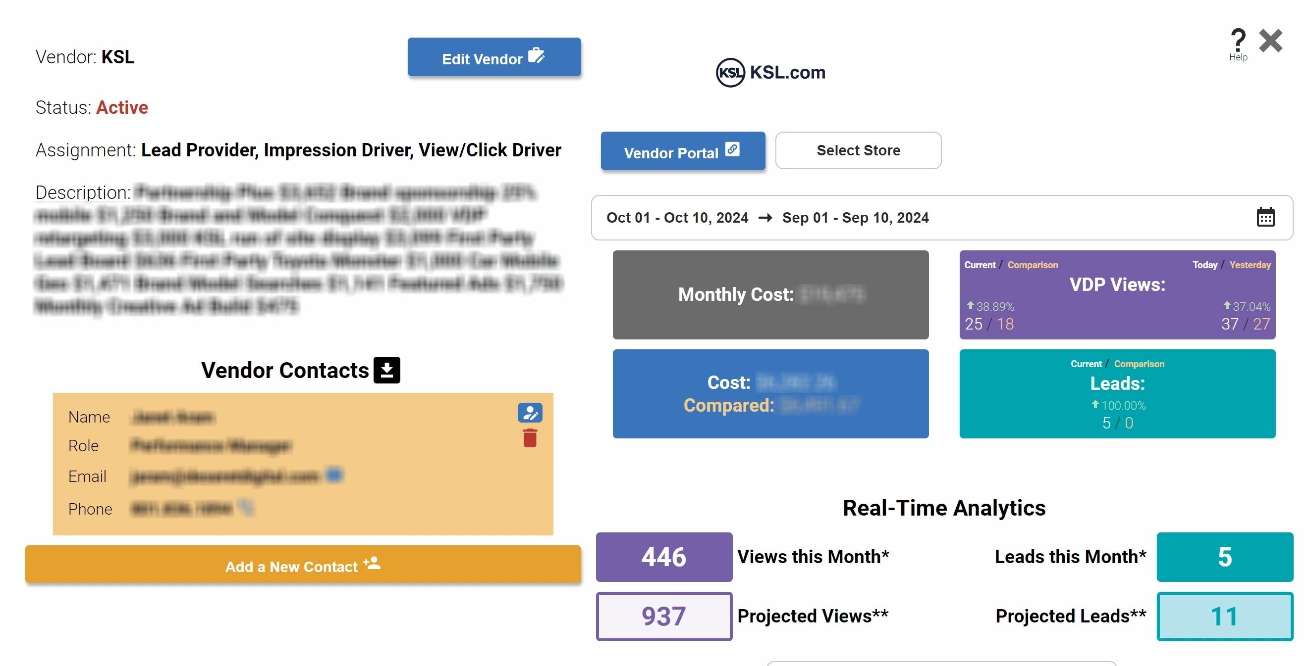 Real-Time Analytics Display